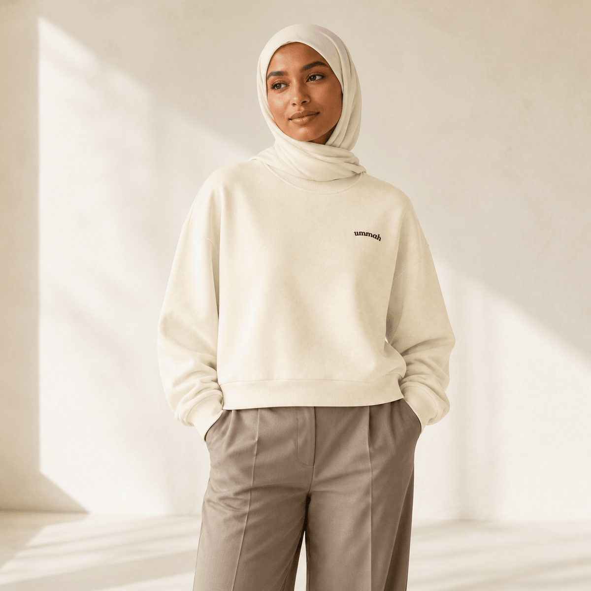 Ummah Oversized Crewneck - ummah collective